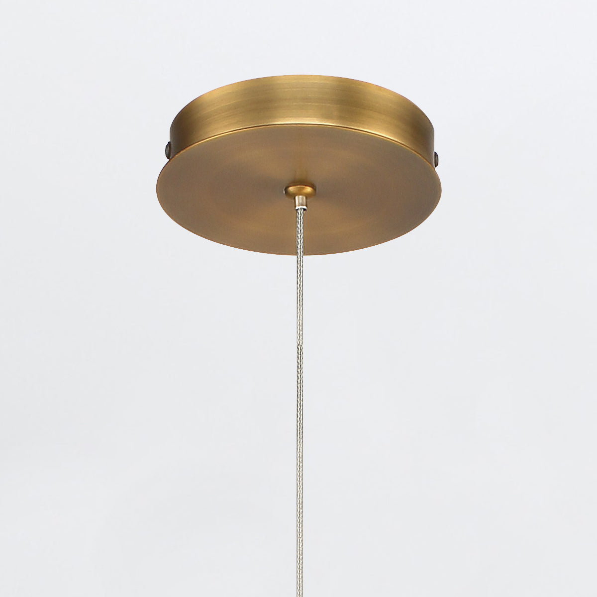 Lampa wisząca Cumberland - 1 źródło światła - Szczotkowane złoto, Eurofase - ePlafoniera.pl