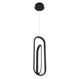 Lampa wisząca Demark - Matowa czerń, Eurofase - ePlafoniera.pl
