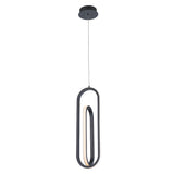 Lampa wisząca Demark - Matowa czerń, Eurofase - ePlafoniera