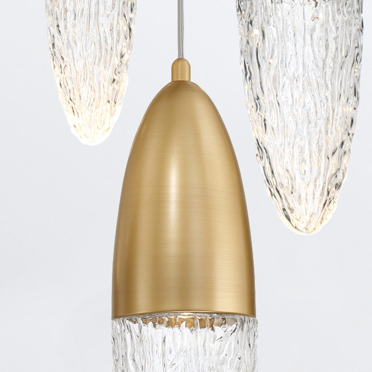 Lampa wisząca Ecrou - Szczotkowane złoto, Eurofase - ePlafoniera.pl