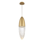 Lampa wisząca Ecrou - Szczotkowane złoto, Eurofase - ePlafoniera