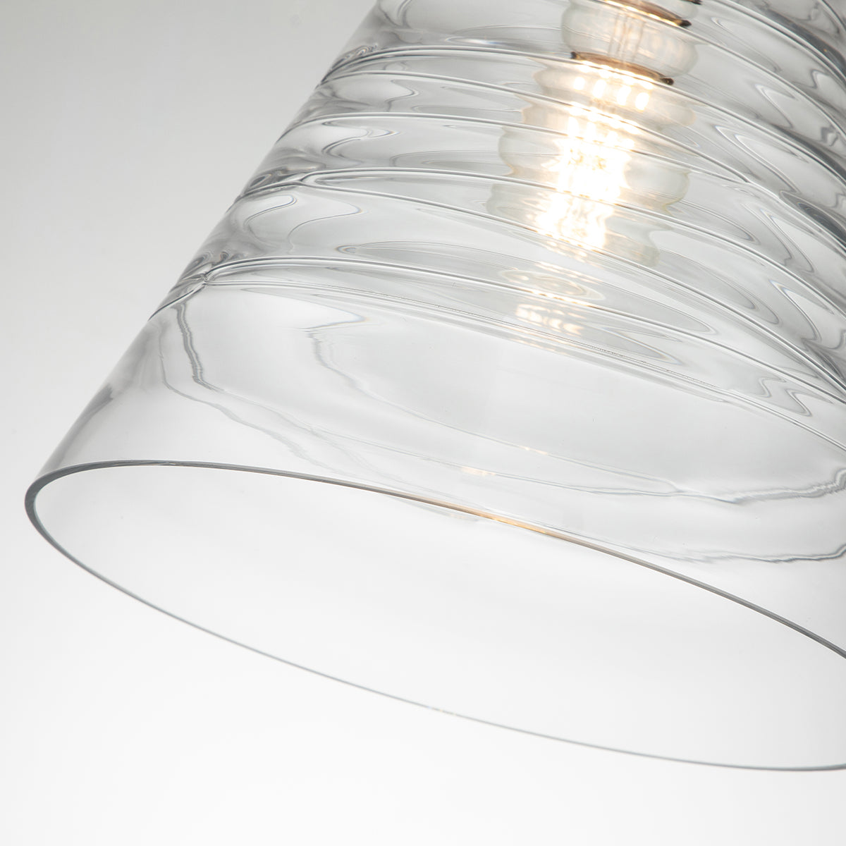 Lampa wisząca Elmore - 1 źródło światła - Polerowany chrom, Feiss - ePlafoniera.pl