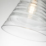 Lampa wisząca Elmore - 1 źródło światła - Polerowany chrom, Feiss - ePlafoniera.pl