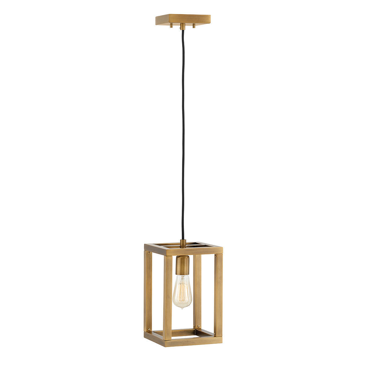 Lampa wisząca Ensemble - 1 źródło światła - Szczotkowany brąz, Hinkley/ Fredrick Ramond Quintiesse - ePlafoniera