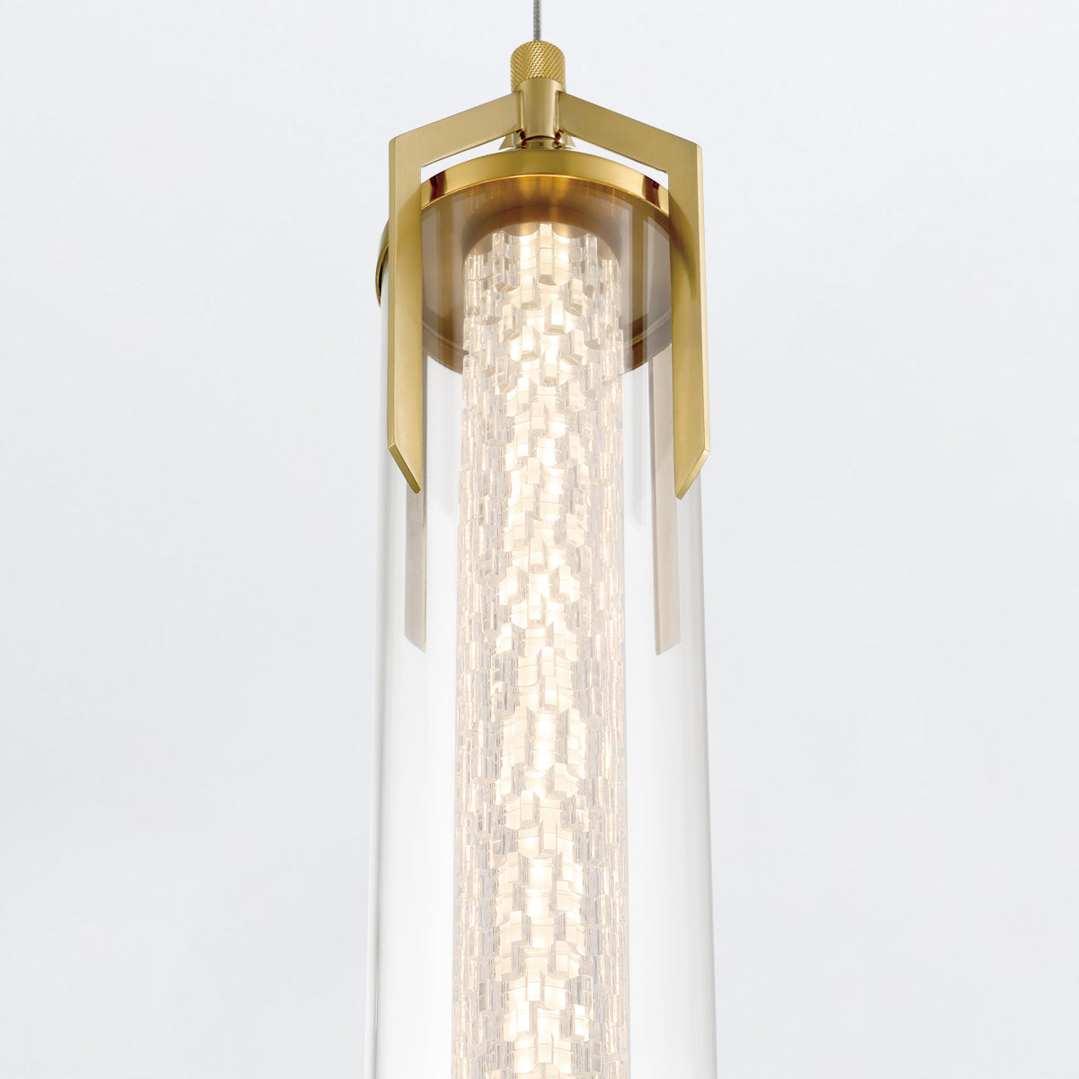 Lampa wisząca Espada - Szczotkowane złoto, Eurofase - ePlafoniera.pl
