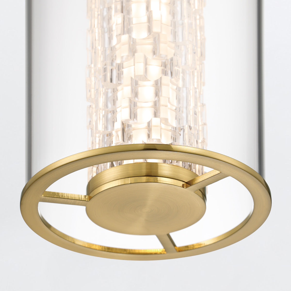 Lampa wisząca Espada - Szczotkowane złoto, Eurofase - ePlafoniera.pl