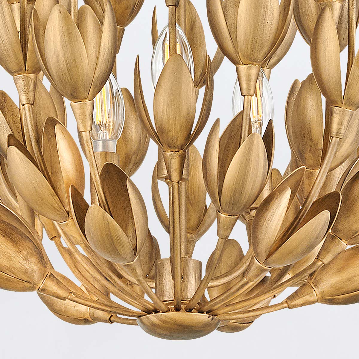 Lampa wisząca Flora - 3 źródła światła - Oksydowane złoto, Hinkley - ePlafoniera.pl