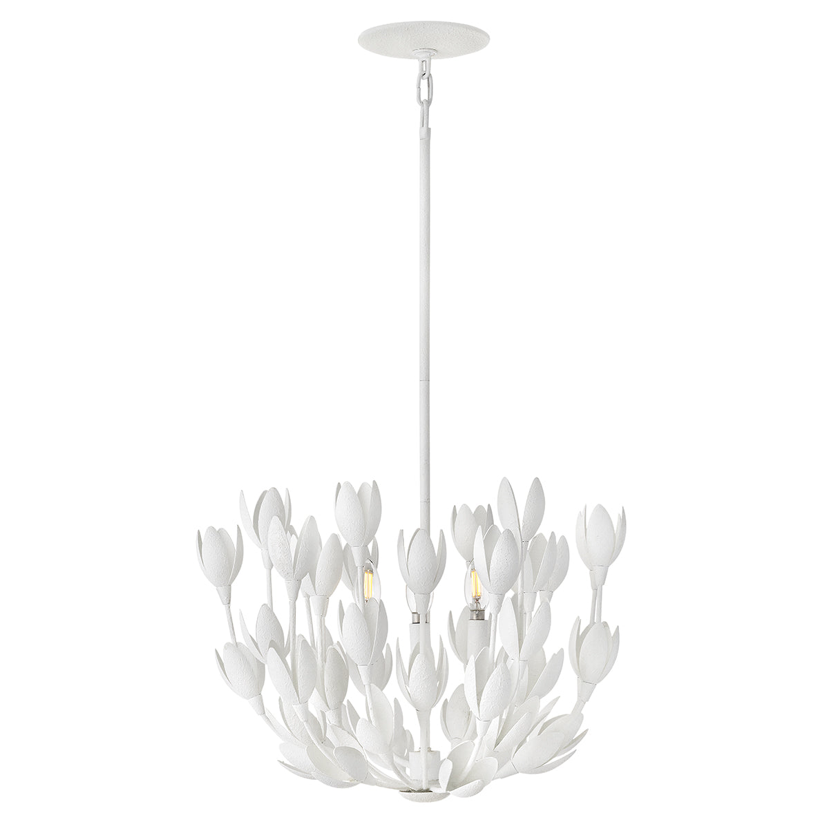 Lampa wisząca Flora - 3 źródła światła - Tynk strukturalny, Hinkley - ePlafoniera.pl