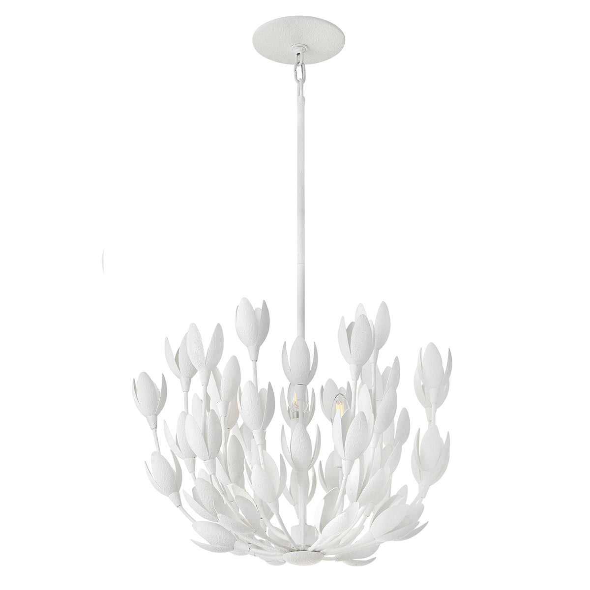 Lampa wisząca Flora - 3 źródła światła - Tynk strukturalny, Hinkley - ePlafoniera