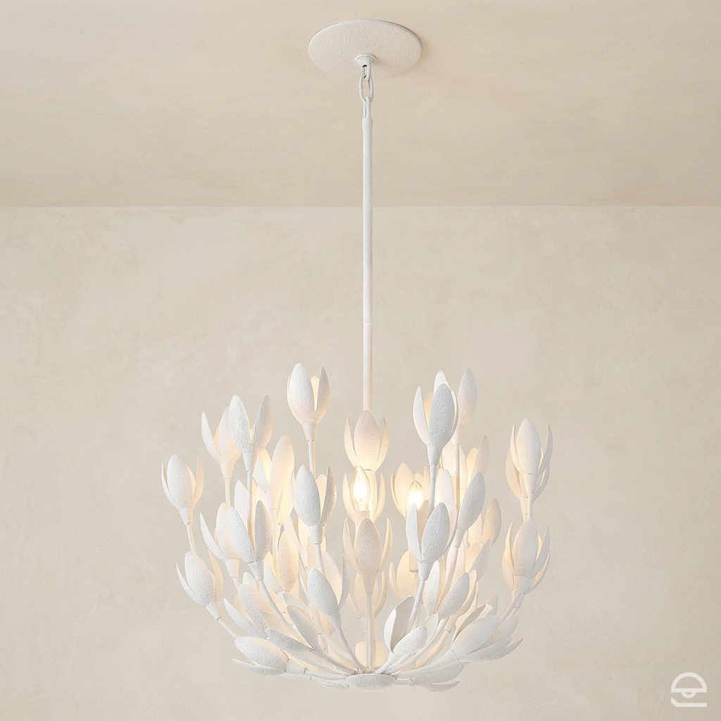 Lampa wisząca Flora - 3 źródła światła - Tynk strukturalny, Hinkley