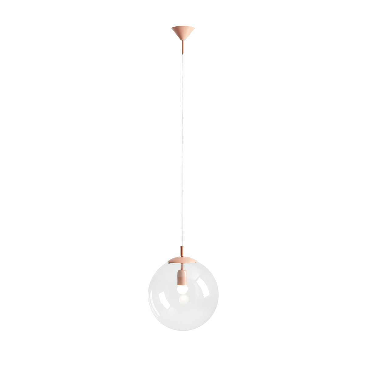 Lampa wisząca Globe Colors - Aldex (Red Wine, Lilac, Beige, Dusty Blue, Mustard, Pistachio oraz Coral)