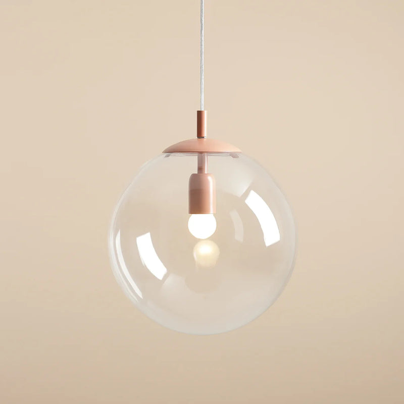 Lampa wisząca Globe Colors - Aldex (Red Wine, Lilac, Beige, Dusty Blue, Mustard, Pistachio oraz Coral)