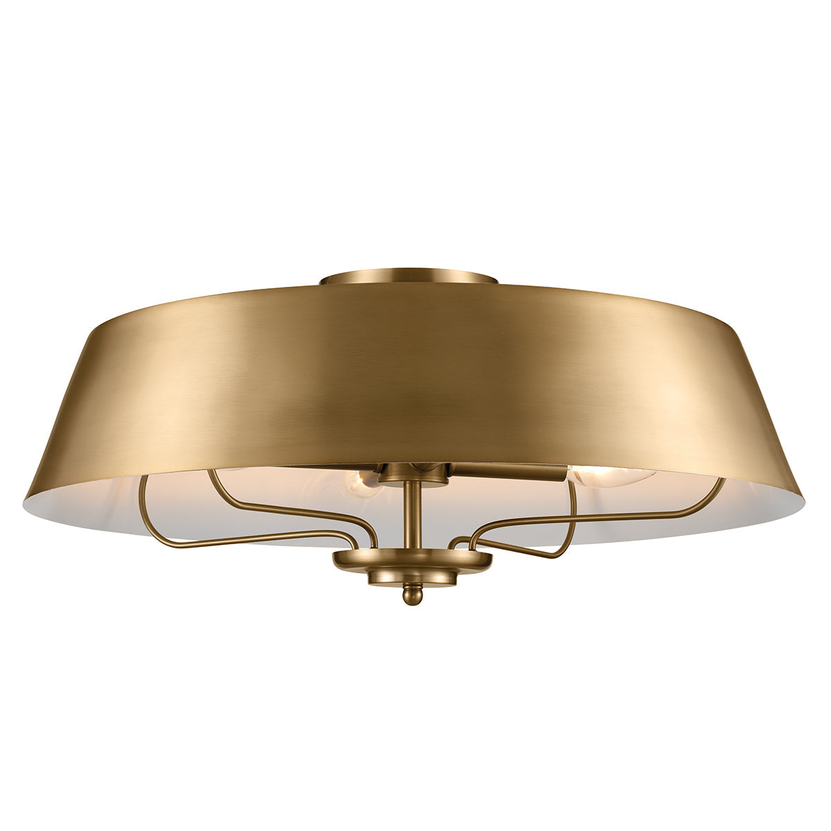 Lampa wisząca Luella -  4 źródła światła - Szczotkowany naturalny mosiądz, Kichler - ePlafoniera.pl