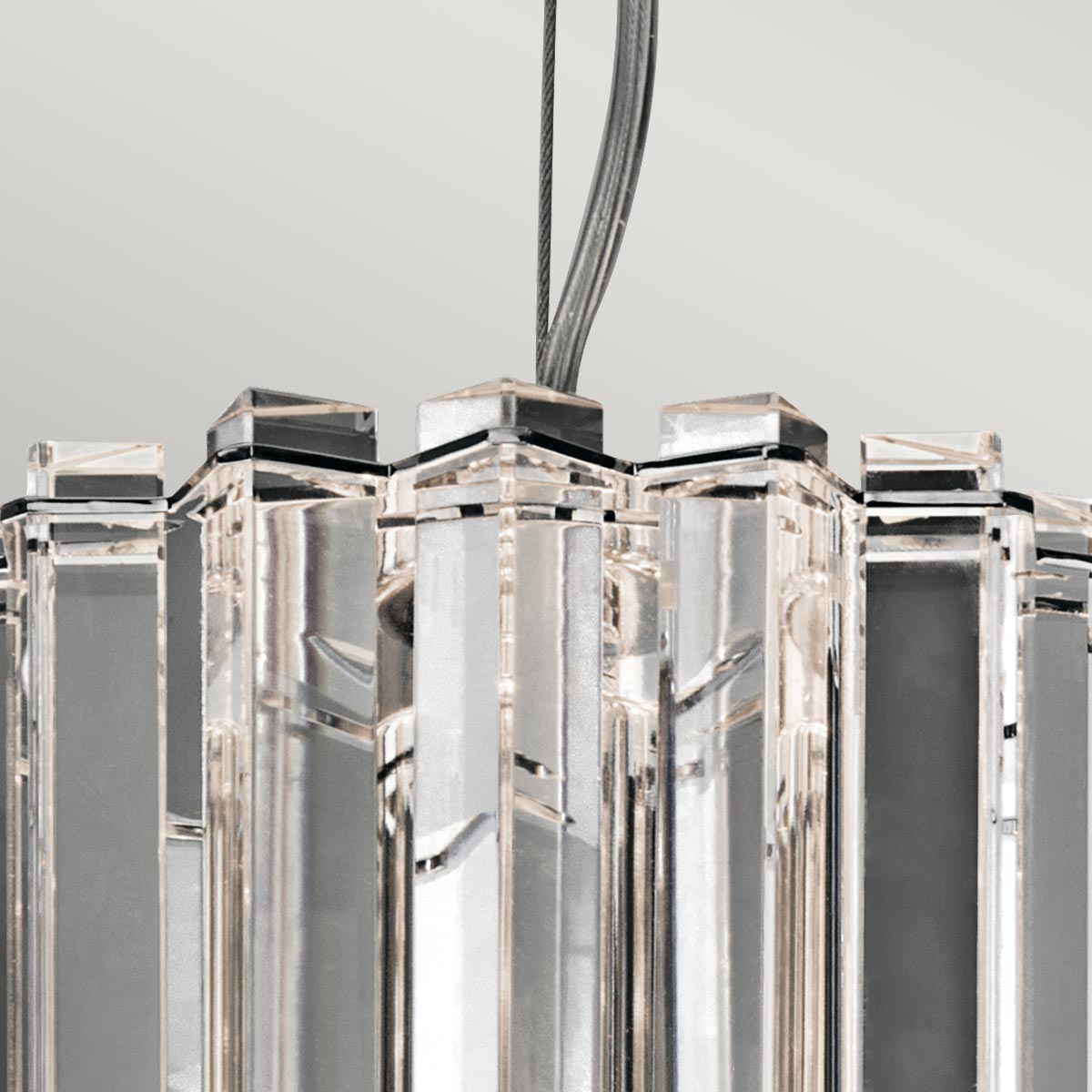 Lampa wisząca kryształowa Crystal, Kichler