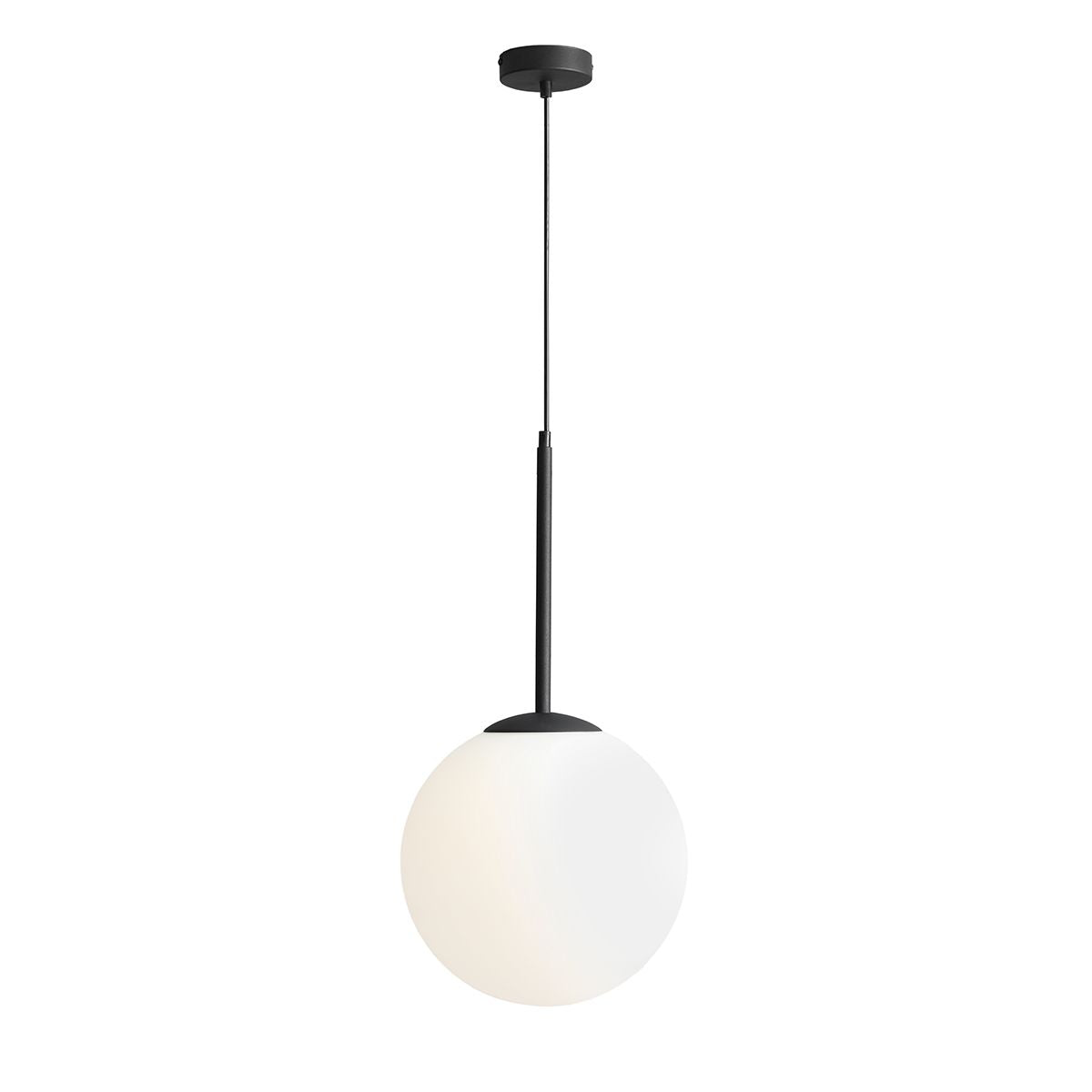 Lampa wisząca kula Bosso Medium 30 Black - Aldex (E27) 1087G1