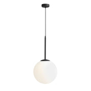 Lampa wisząca kula Bosso Medium 30 Black - Aldex (E27) 1087G1