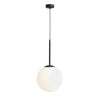 Lampa wisząca kula Bosso Medium 30 Black - Aldex (E27) 1087G1