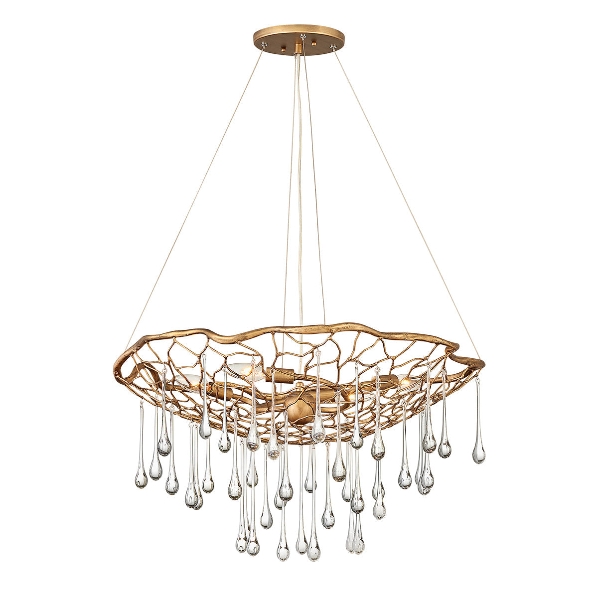 Lampa wisząca Laguna - 4 źródła światła, Lisa McDennon by Hinkley Quintiesse - ePlafoniera