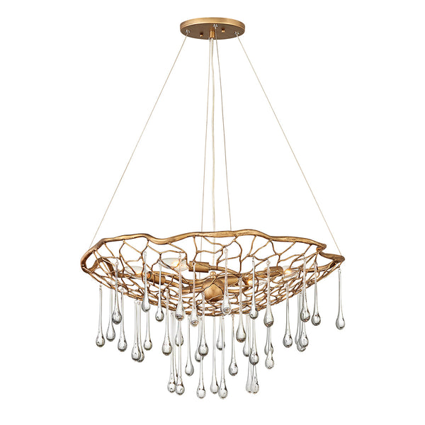 Lampa wisząca Laguna - 4 źródła światła, Lisa McDennon by Hinkley Quintiesse - ePlafoniera