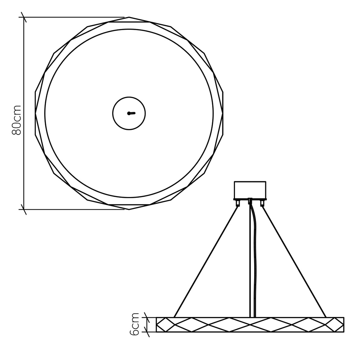 Lampa wisząca LED Angular, Accord Lighting - ePlafoniera.pl