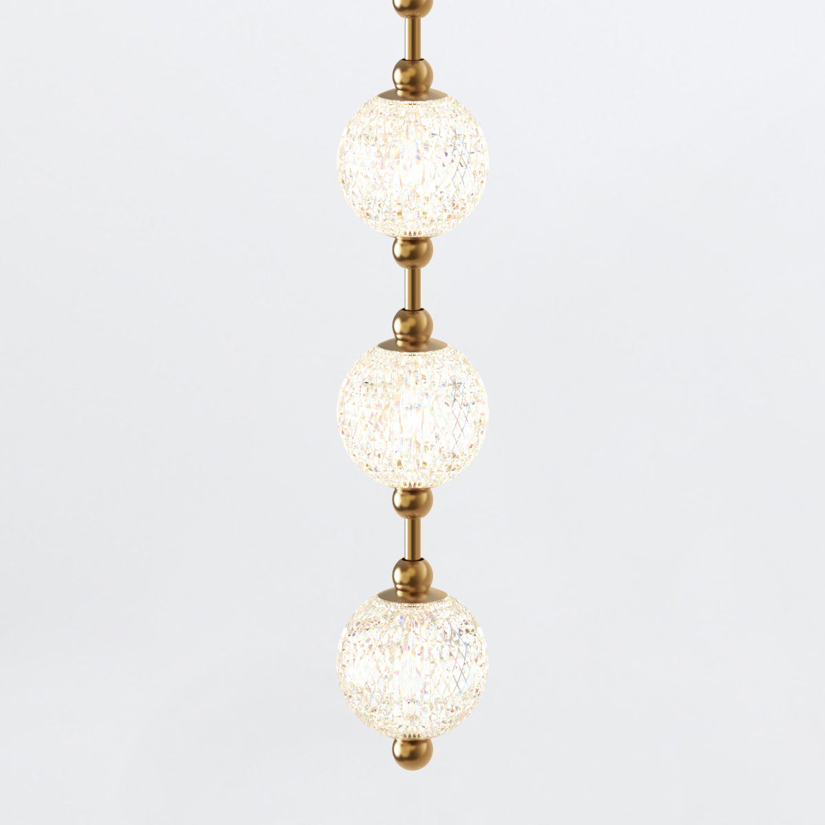 Lampa wisząca LED Marni - Naturalny mosiądz, Alora - ePlafoniera.pl