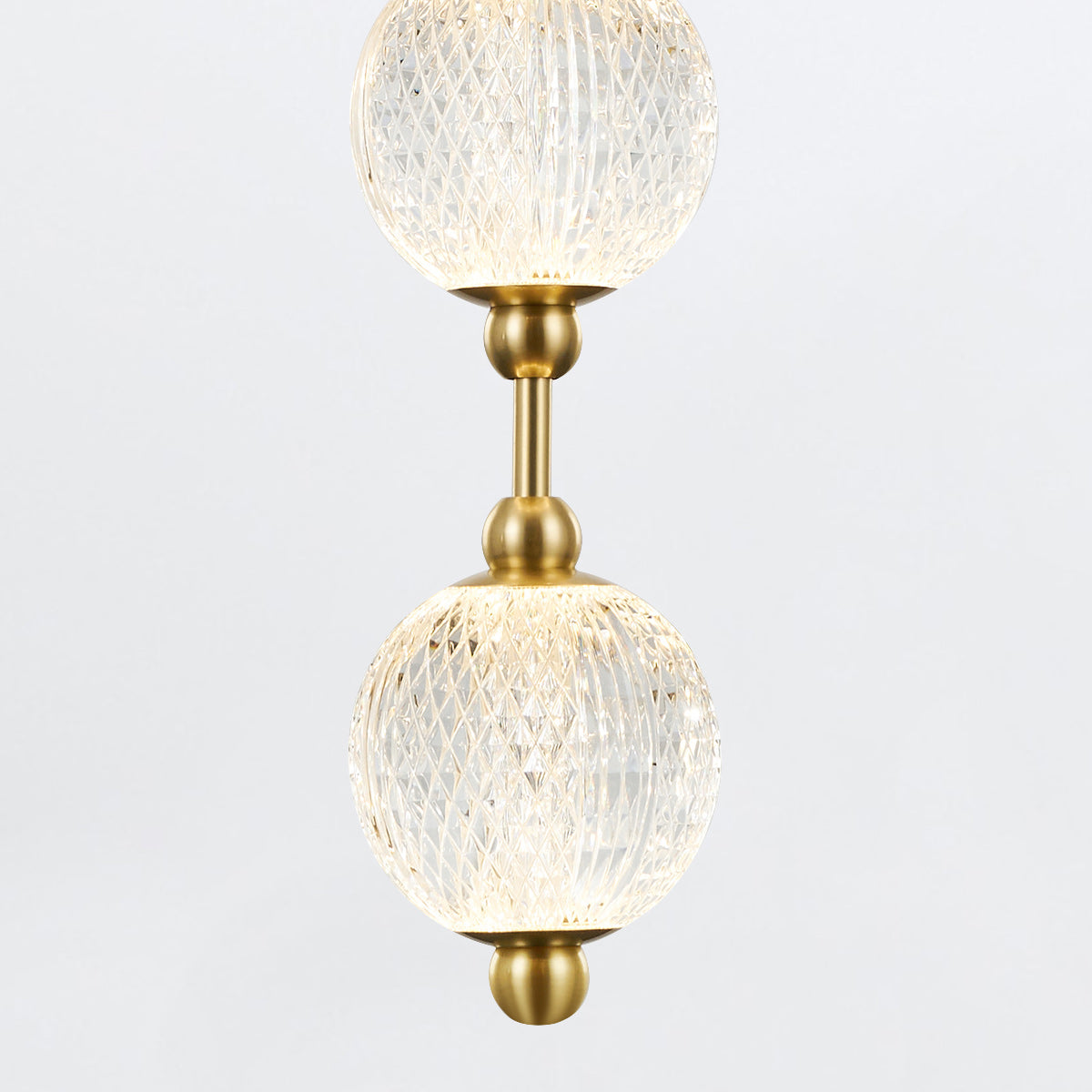 Lampa wisząca LED Marni - Naturalny mosiądz, Alora - ePlafoniera.pl