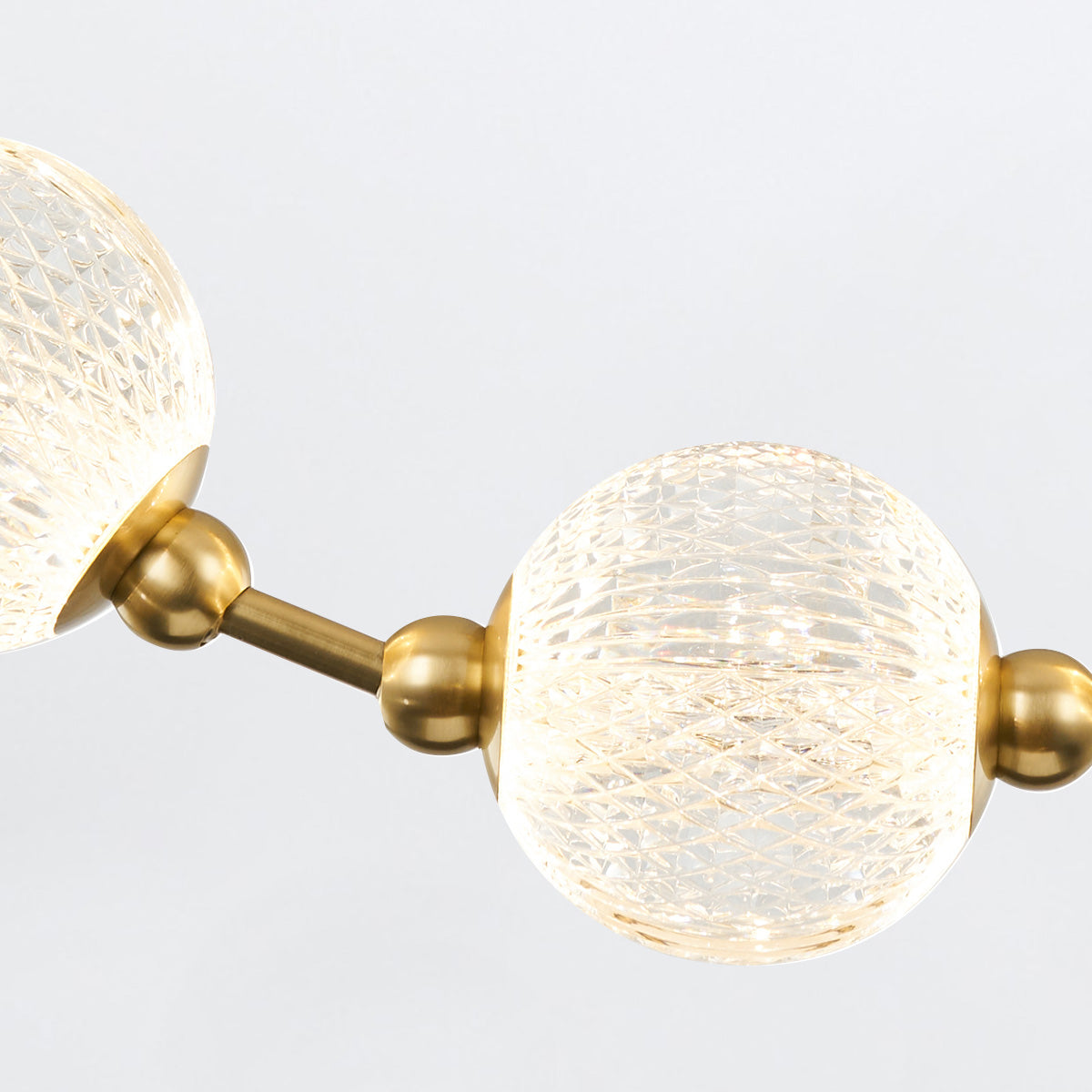 Lampa wisząca LED Marni - Naturalny mosiądz, Alora - ePlafoniera.pl