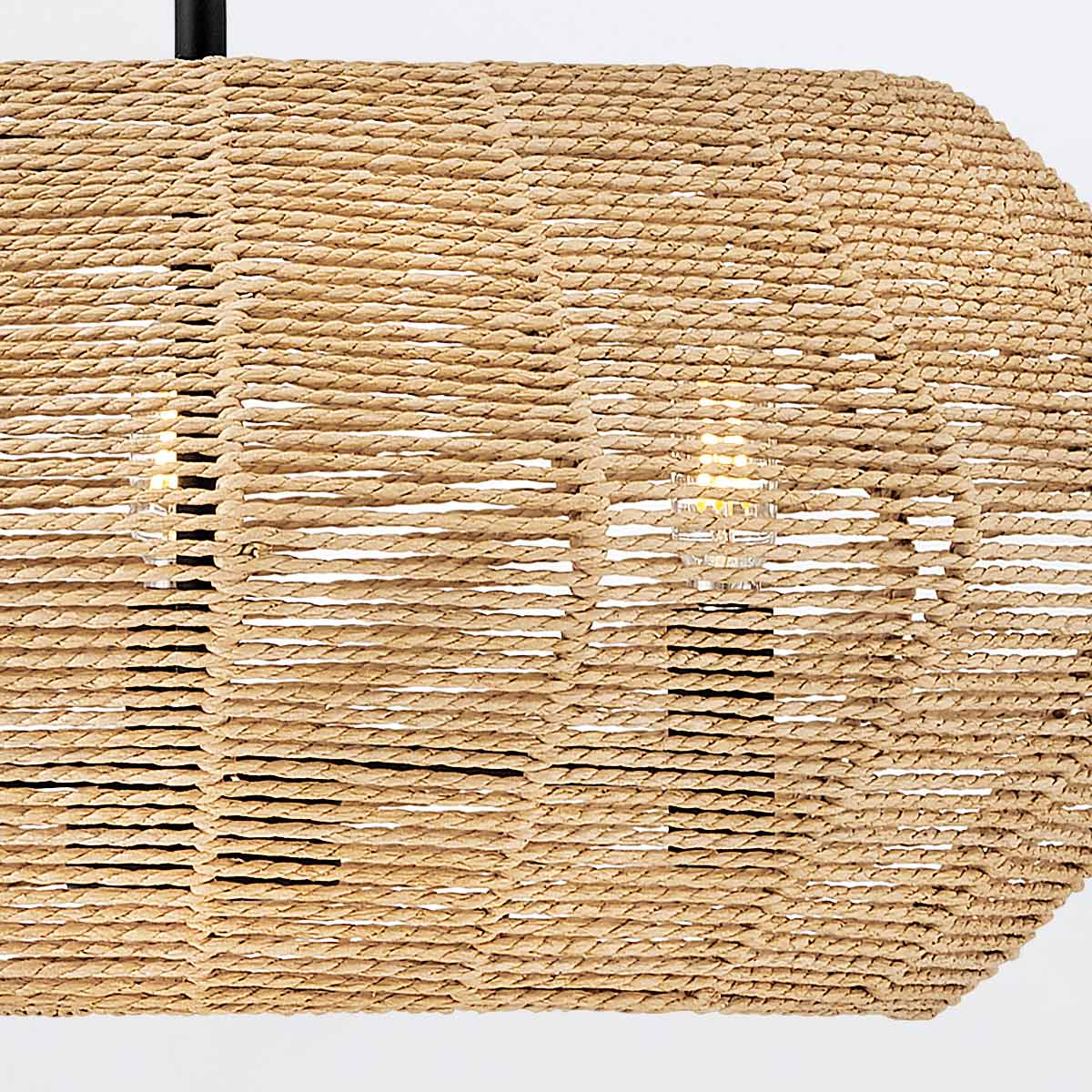 Lampa wisząca Luca - 3 źródła światła - Czarny, karmelowy beż, Hinkley - ePlafoniera.pl