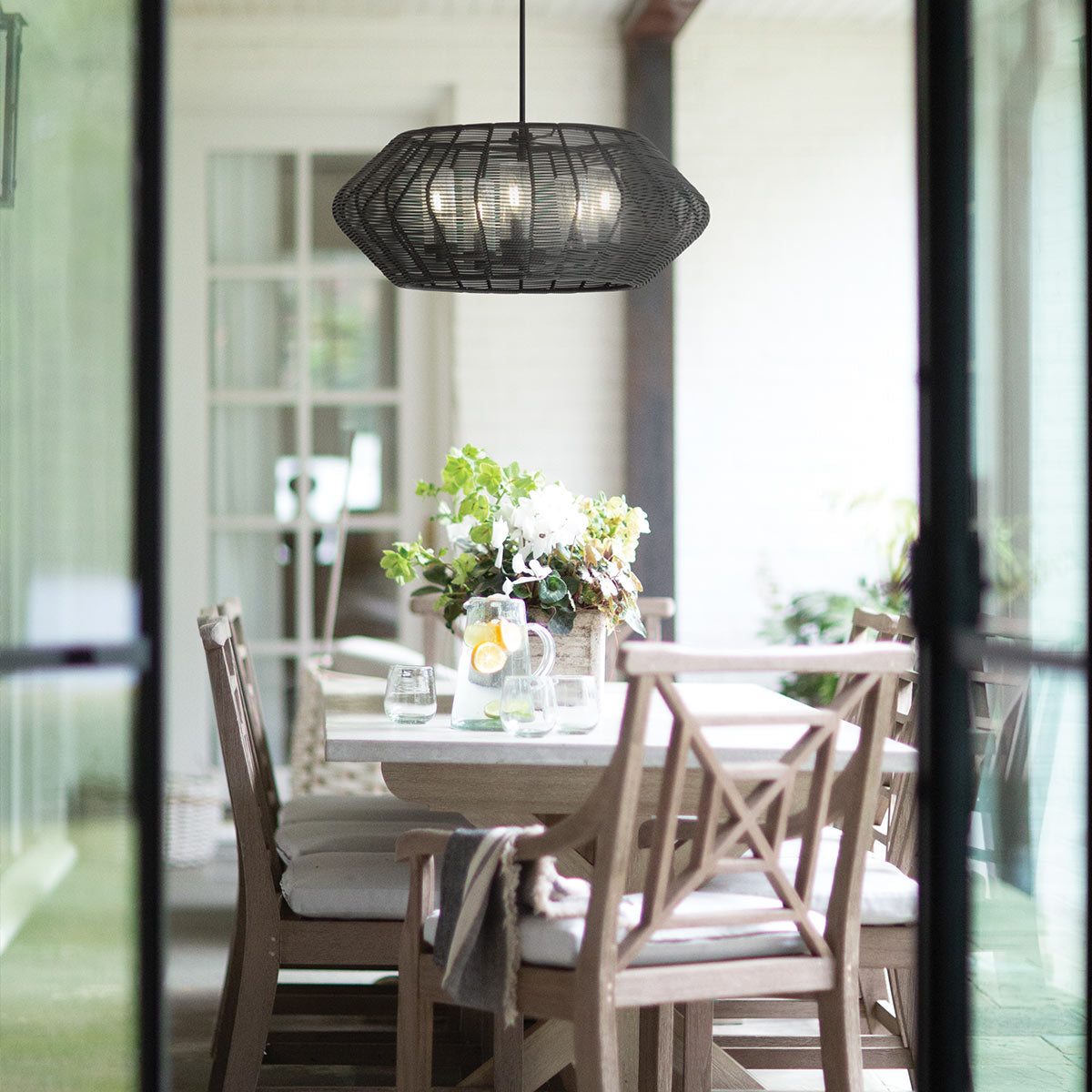 Lampa wisząca Luca - 5 źródeł światła - Czarny, Hinkley - ePlafoniera.pl