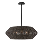 Lampa wisząca Luca - 5 źródeł światła - Czarny, Hinkley - ePlafoniera