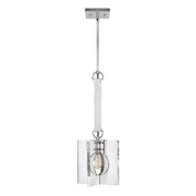 Lampa wisząca Ludlow - 1 źródło światła - Polerowany nikiel, Lisa McDennon by Hinkley Quintiesse - ePlafoniera