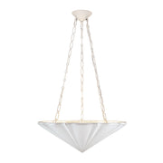 Lampa wisząca Martine - 3 źródła światła - Antyczna biel, Alora - ePlafoniera