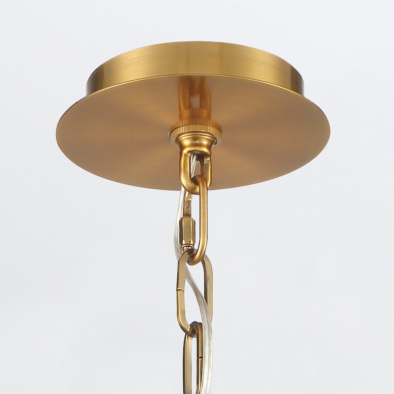 Lampa wisząca Nottingham - 1 źródło światła - Antyczny mosiądz, Eurofase - ePlafoniera.pl
