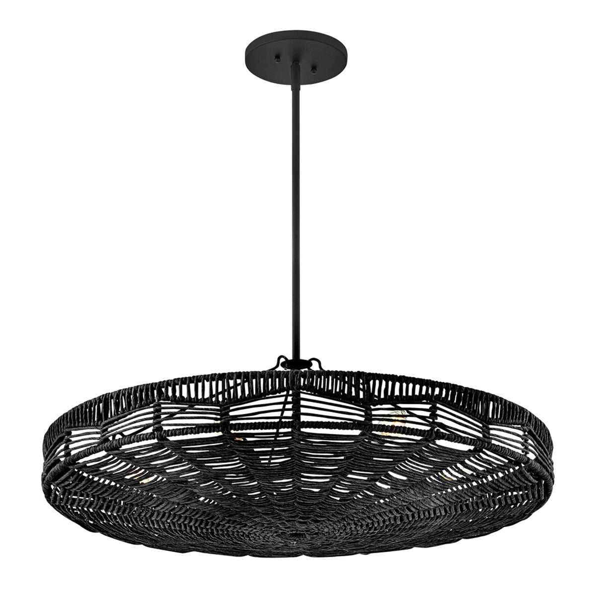 Lampa wisząca Ophelia - 6 źródeł światła - Czarny, Hinkley - ePlafoniera.pl