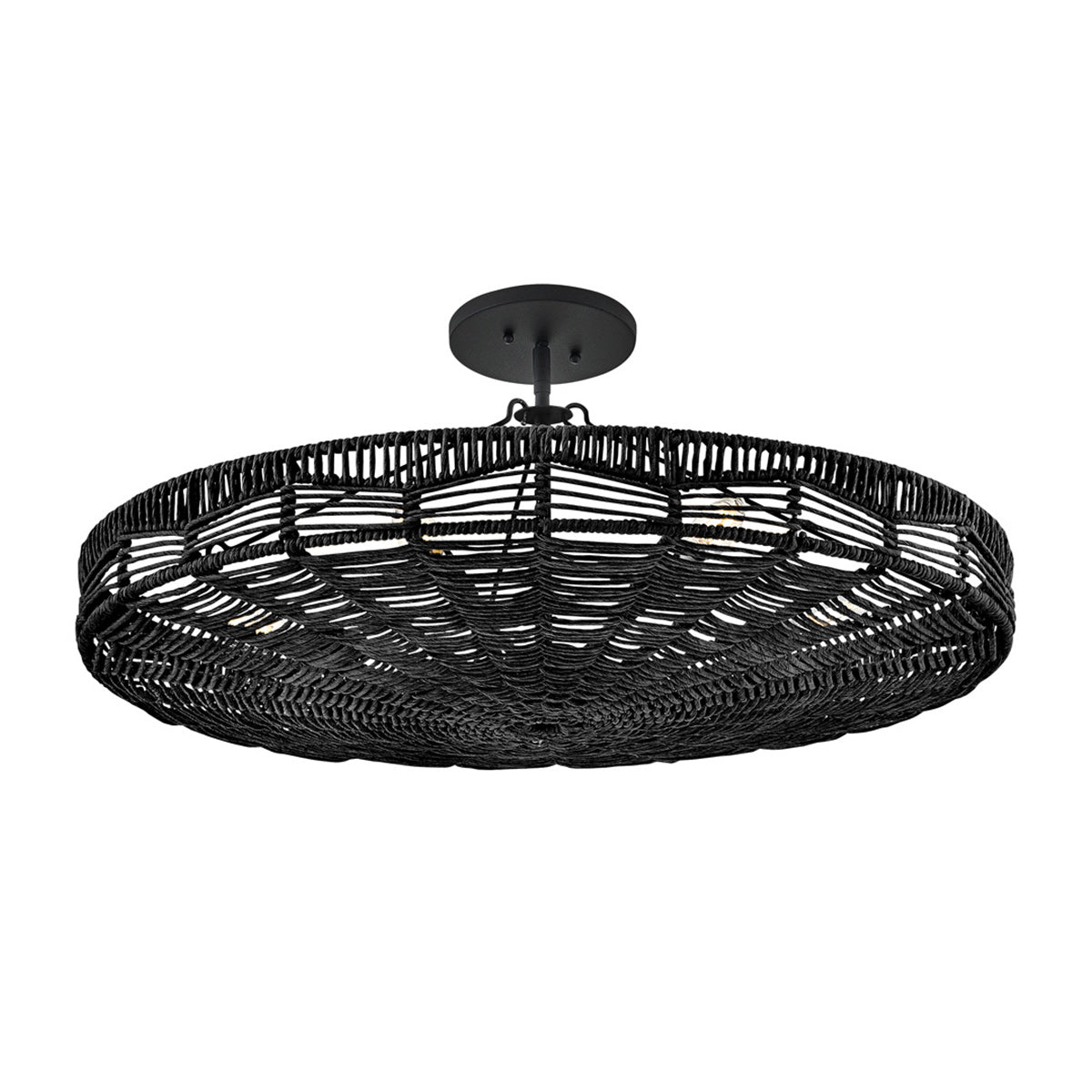 Lampa wisząca Ophelia - 6 źródeł światła - Czarny, Hinkley - ePlafoniera.pl