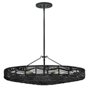 Lampa wisząca Ophelia - 6 źródeł światła - Czarny, Hinkley - ePlafoniera