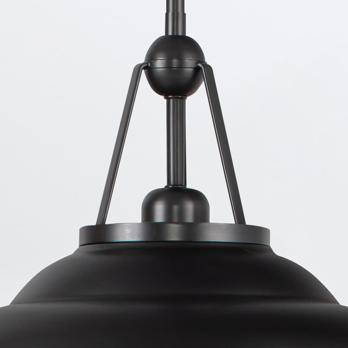 Lampa wisząca Palmetto - 1 źródło światła - Miejski brąz, Alora - ePlafoniera.pl