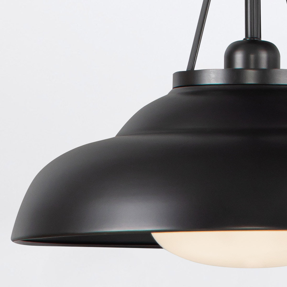 Lampa wisząca Palmetto - 1 źródło światła - Miejski brąz, Alora - ePlafoniera.pl