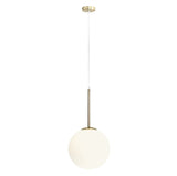 Lampa wisząca pojedyncza Bosso Medium 30 Gold - Aldex (30cm, E27) 1087G30