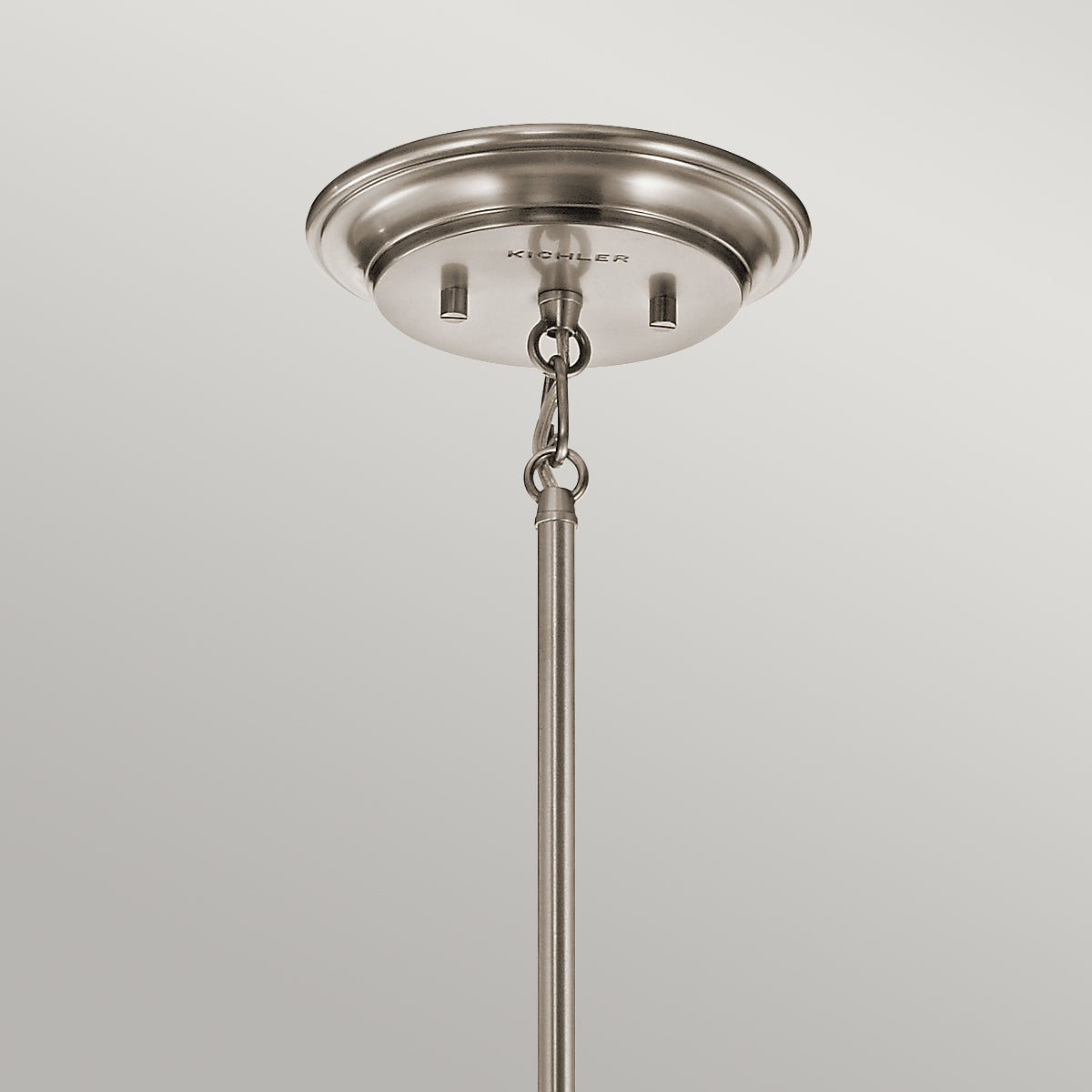 Lampa wisząca pojedyncza - vintage (pewter, 13cm) do kuchni sypialni łazienki (1xE27) Kichler (Waverly)