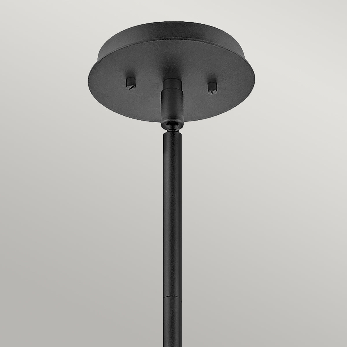 Lampa wisząca/ Półplafon Lotus - 1 źródło światła - Czarna, Hinkley - ePlafoniera.pl