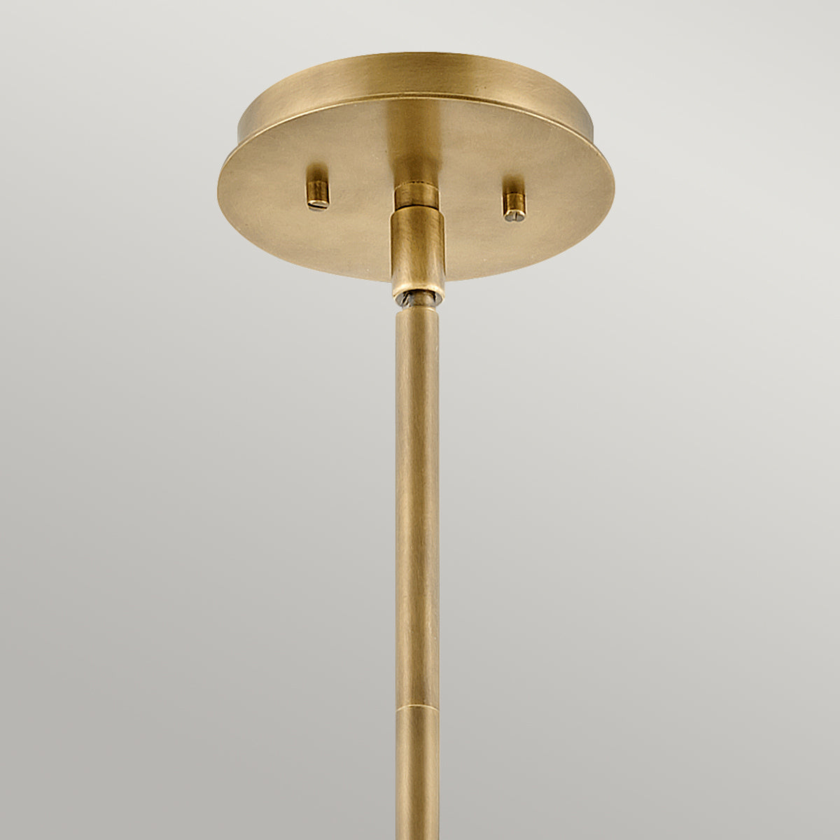 Lampa wisząca/ Półplafon Lotus - 1 źródło światła - Stary mosiądz, Hinkley - ePlafoniera.pl
