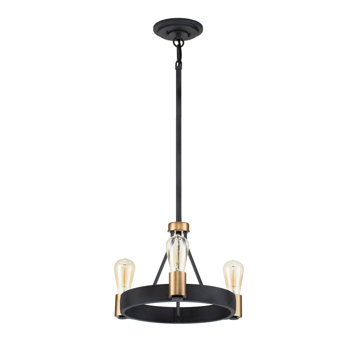 Lampa wisząca/ Półplafon Silas - 3 źródła światła, Hinkley - ePlafoniera.pl