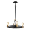 Lampa wisząca/ Półplafon Silas - 4 źródła światła