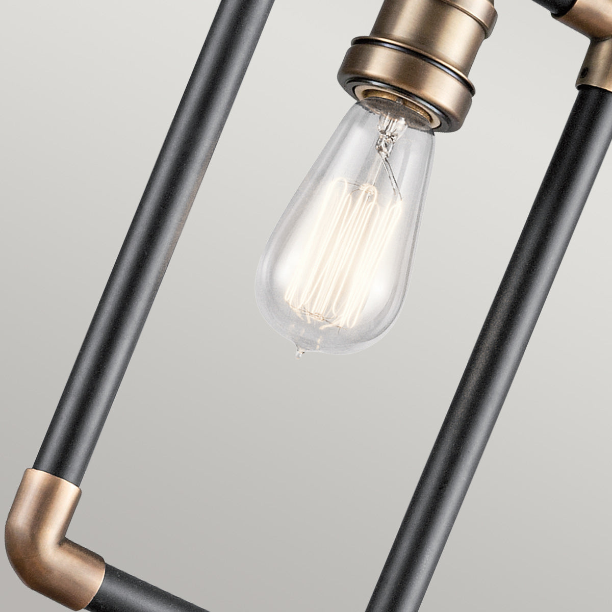 Lampa wisząca ramka do salonu - Kichler, Imahn