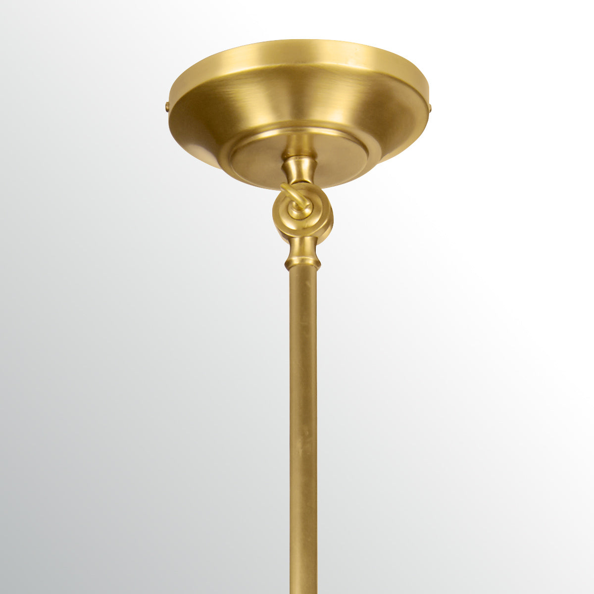 Lampa wisząca / ścienna Provence - kinkiet z regulacją, Elstead (stary mosiądz, 1xE27)