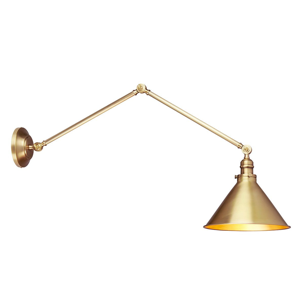 Lampa wisząca / ścienna Provence - kinkiet z regulacją, Elstead (stary mosiądz, 1xE27)