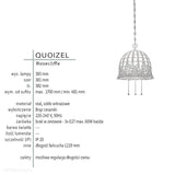 Lampa wisząca Tiffany, Rosecliffe, Quoizel