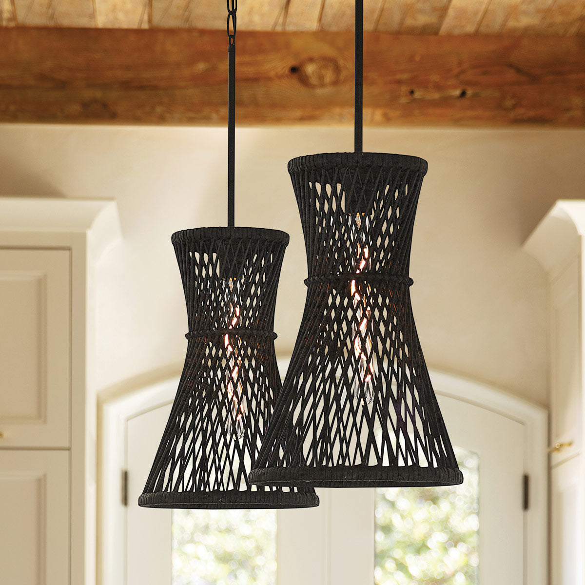 Lampa wisząca Twyla - 1 źródło światła - Czarny, Hinkley - ePlafoniera.pl