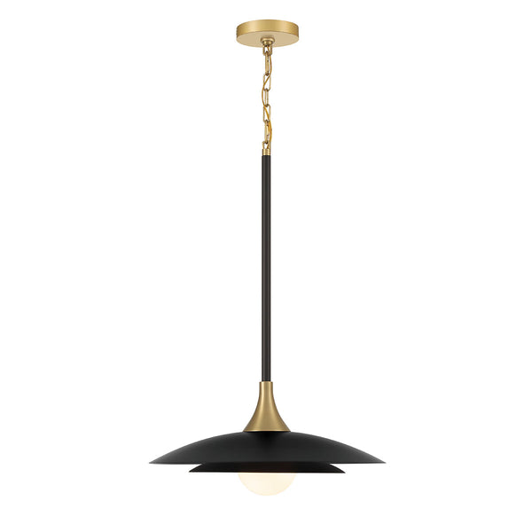 Lampa wisząca Welsh - Matowa czerń, Eurofase - ePlafoniera